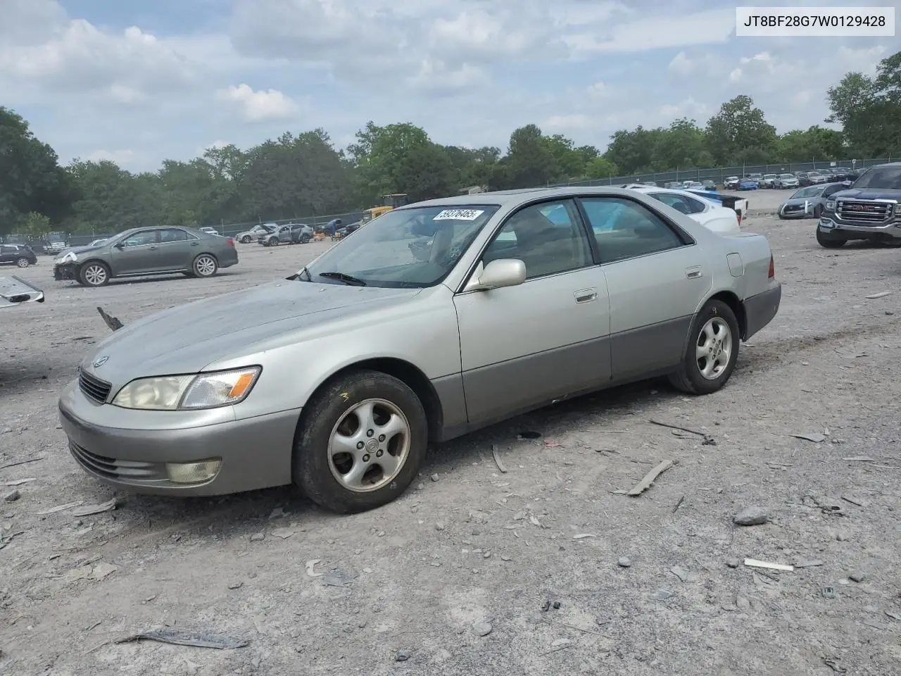 1998 Lexus Es 300 VIN: JT8BF28G7W0129428 Lot: 59376465