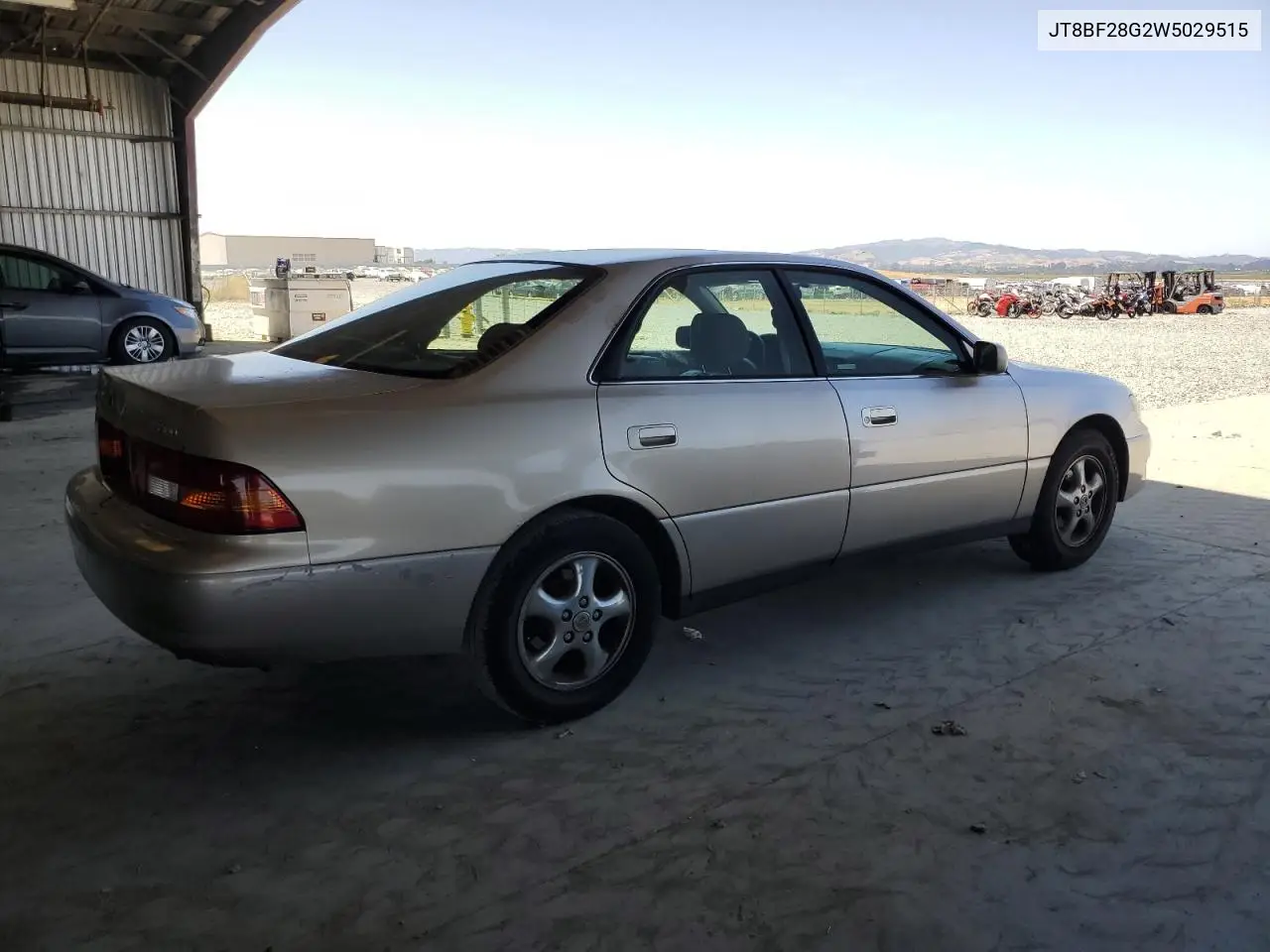 1998 Lexus Es 300 VIN: JT8BF28G2W5029515 Lot: 62334485