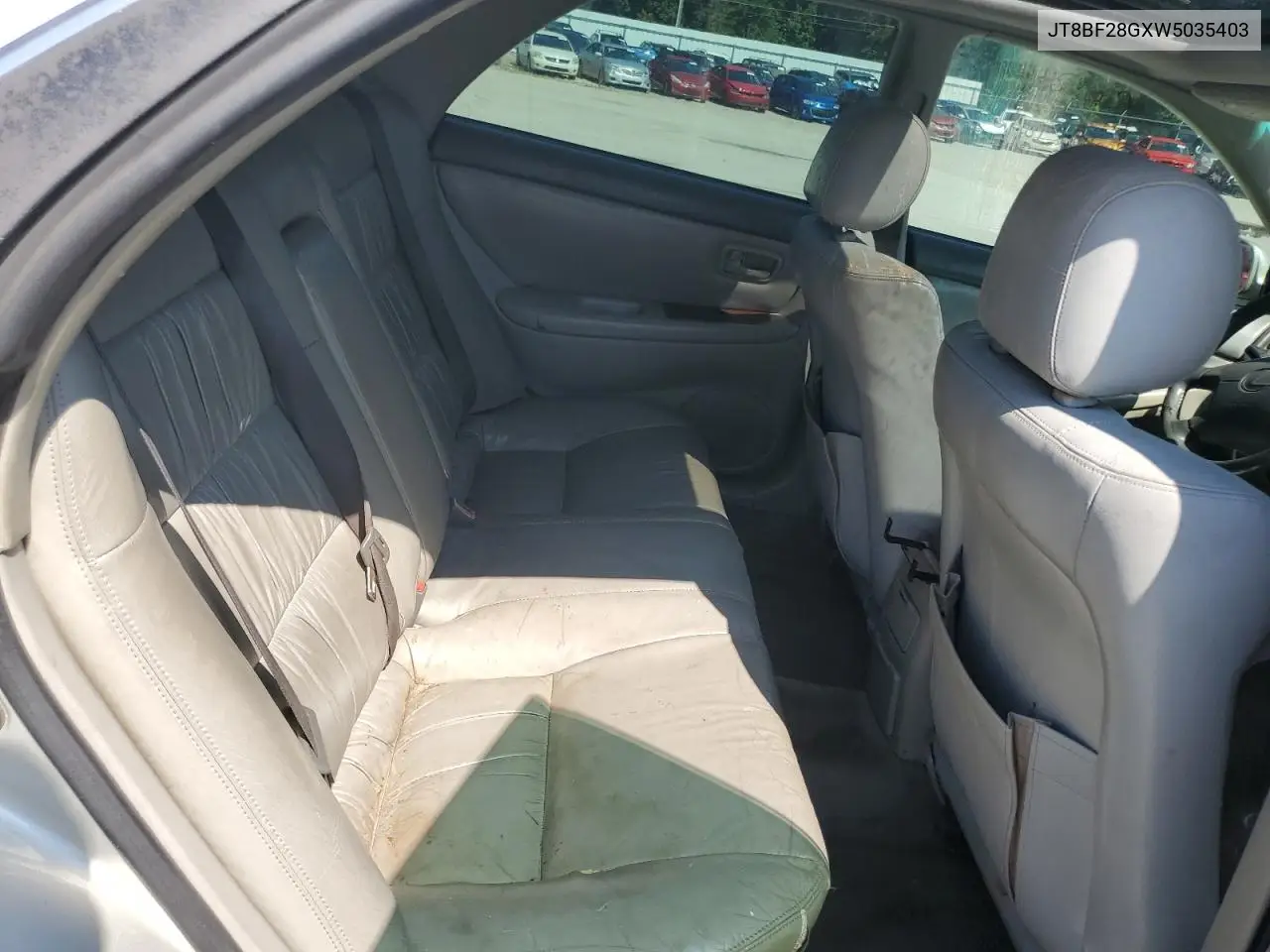1998 Lexus Es 300 VIN: JT8BF28GXW5035403 Lot: 62361905