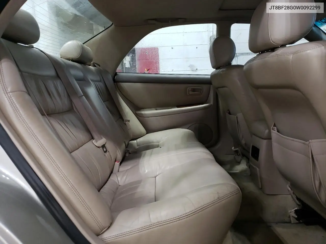 1998 Lexus Es 300 VIN: JT8BF28G0W0092299 Lot: 63017705