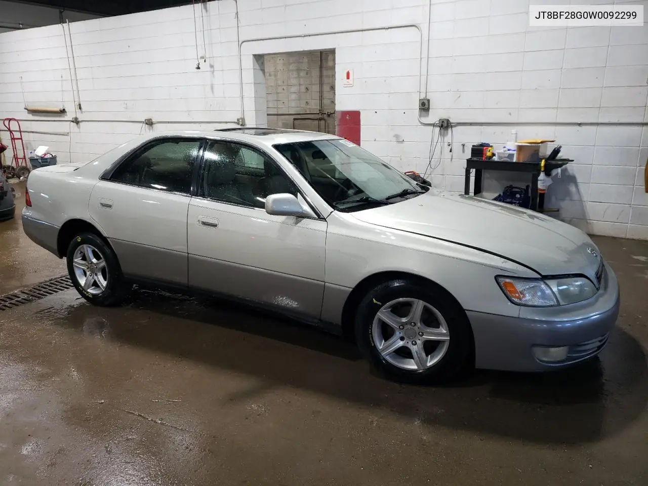 1998 Lexus Es 300 VIN: JT8BF28G0W0092299 Lot: 63017705