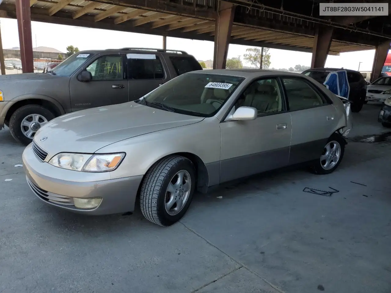 1998 Lexus Es 300 VIN: JT8BF28G3W5041141 Lot: 64669395