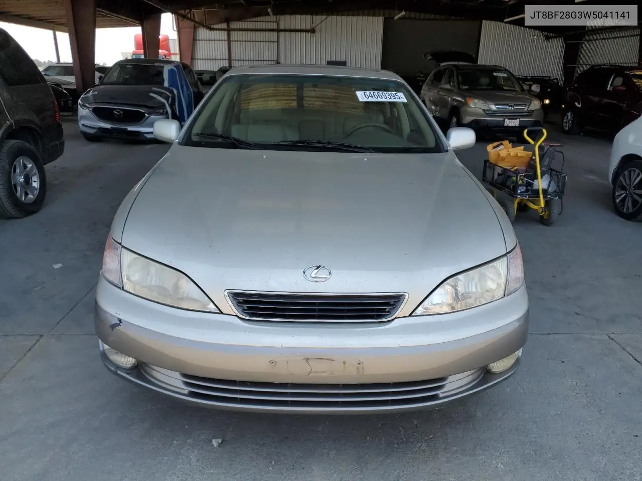 1998 Lexus Es 300 VIN: JT8BF28G3W5041141 Lot: 64669395