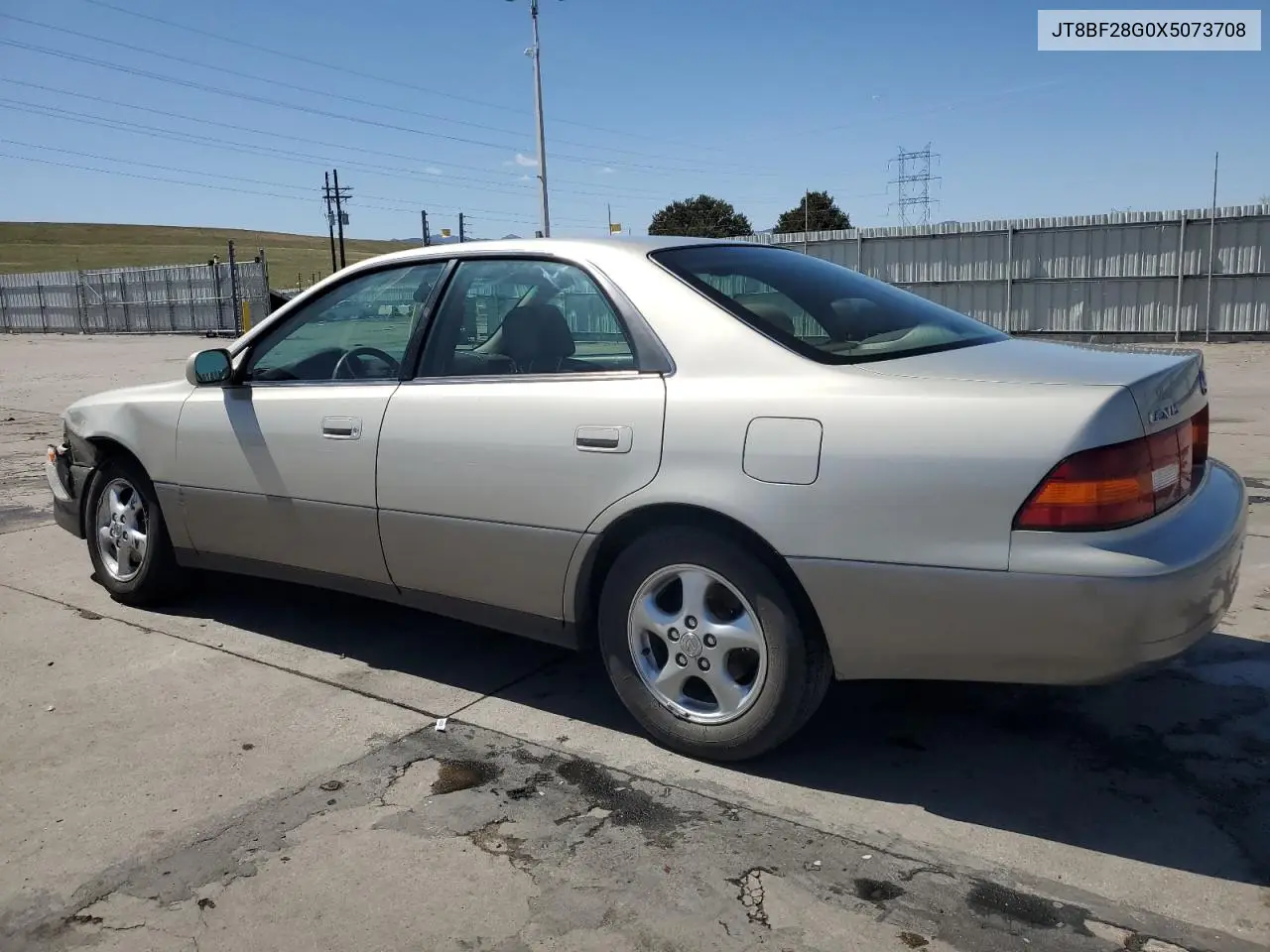 1999 Lexus Es 300 VIN: JT8BF28G0X5073708 Lot: 52212075