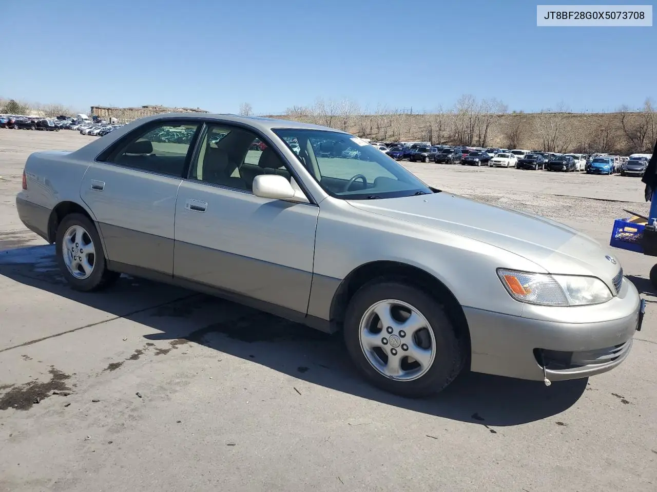 1999 Lexus Es 300 VIN: JT8BF28G0X5073708 Lot: 52212075