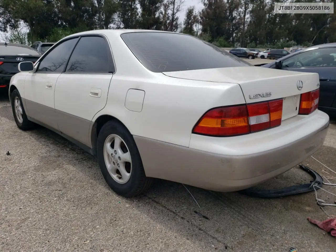 1999 Lexus Es 300 VIN: JT8BF28G9X5058186 Lot: 53206205