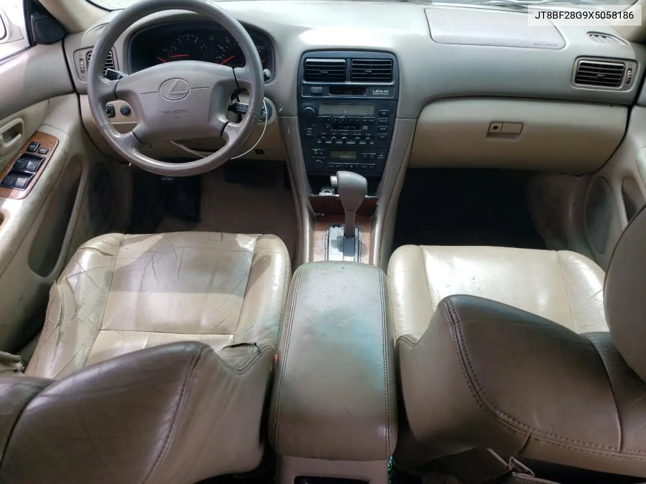 1999 Lexus Es 300 VIN: JT8BF28G9X5058186 Lot: 53206205