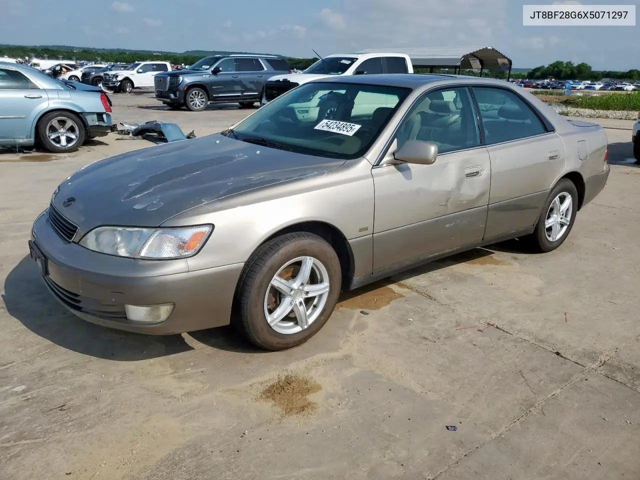 1999 Lexus Es 300 VIN: JT8BF28G6X5071297 Lot: 54234895