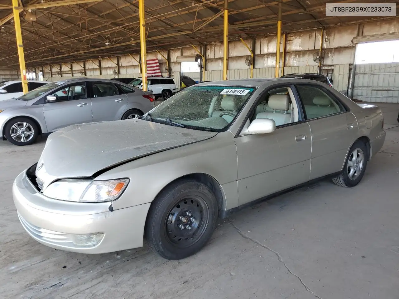 1999 Lexus Es 300 VIN: JT8BF28G9X0233078 Lot: 56180915