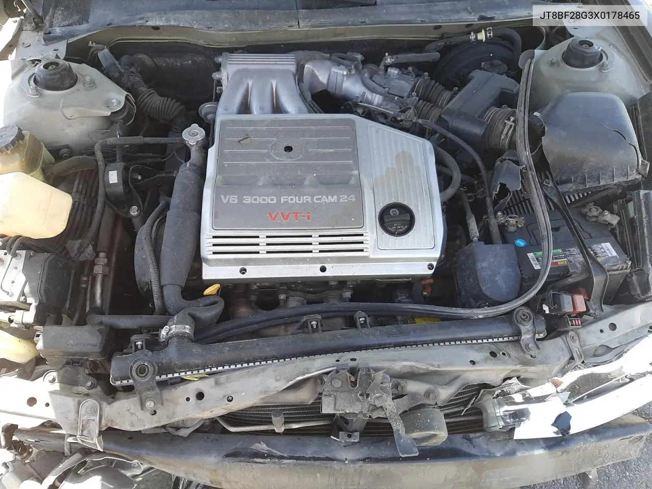 1999 Lexus Es 300 VIN: JT8BF28G3X0178465 Lot: 58072315