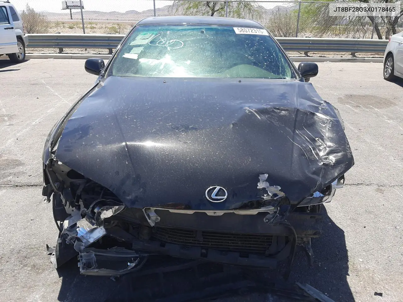 1999 Lexus Es 300 VIN: JT8BF28G3X0178465 Lot: 58072315