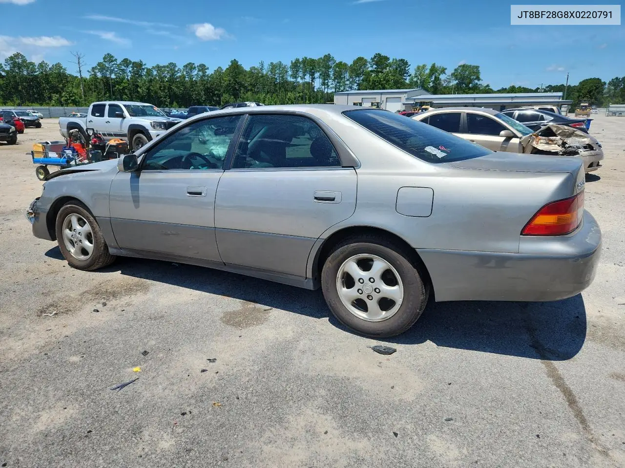 1999 Lexus Es 300 VIN: JT8BF28G8X0220791 Lot: 61610595