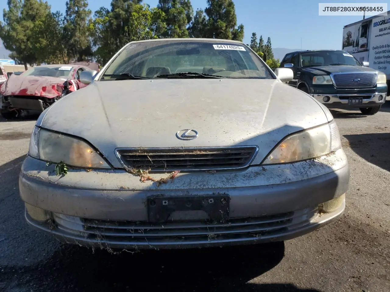 1999 Lexus Es 300 VIN: JT8BF28GXX5058455 Lot: 64174025