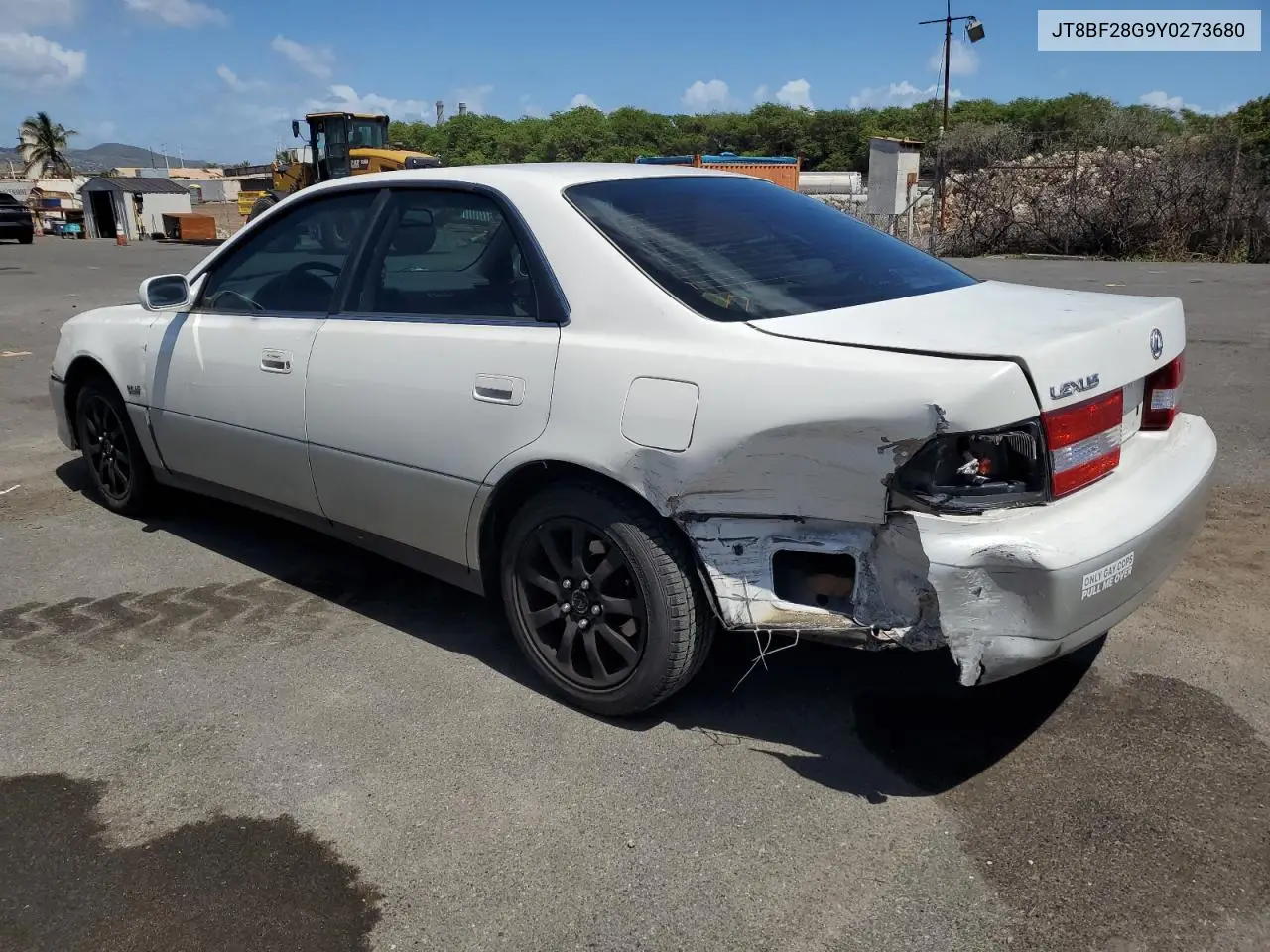 2000 Lexus Es 300 VIN: JT8BF28G9Y0273680 Lot: 48007925