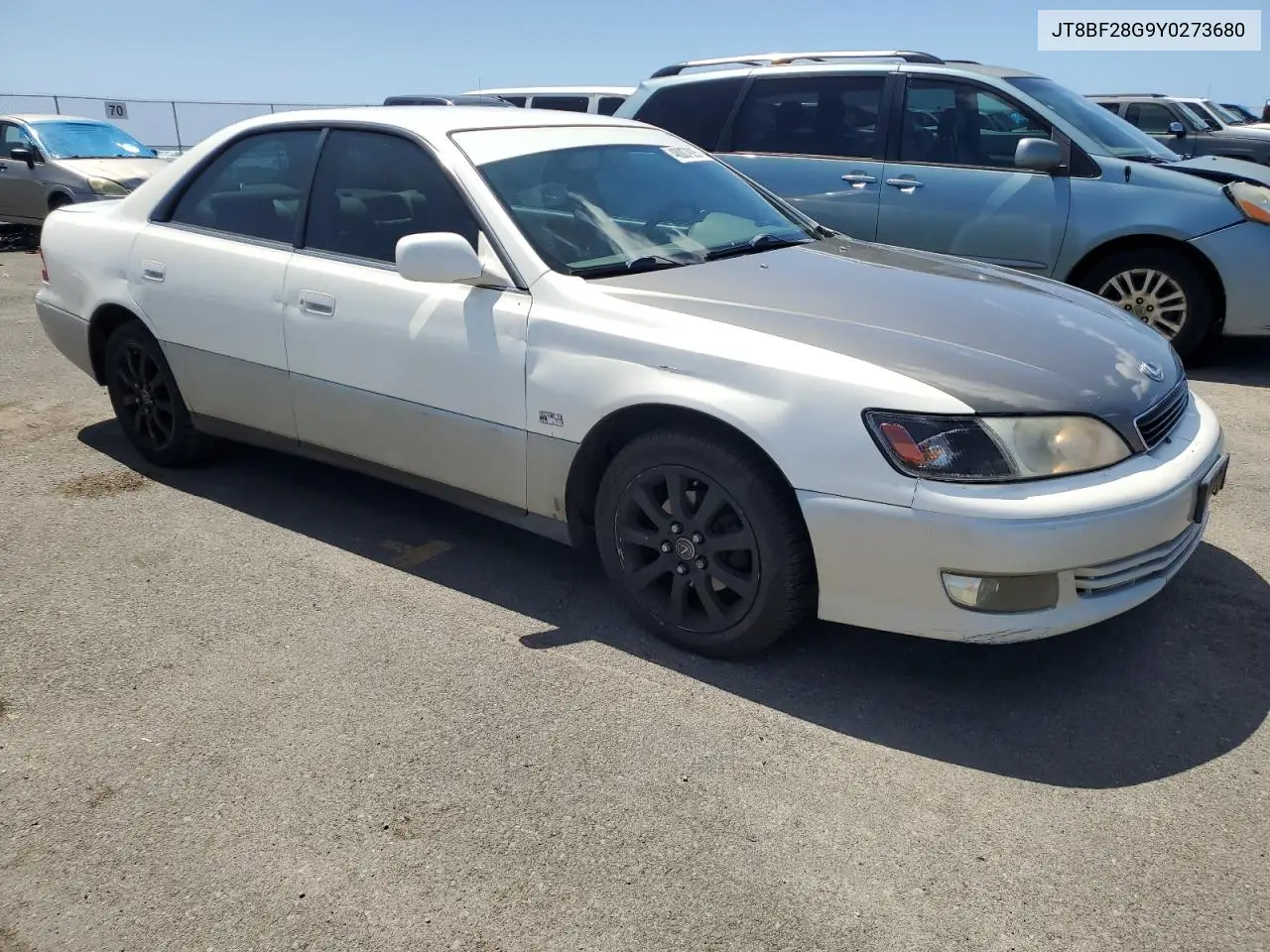 2000 Lexus Es 300 VIN: JT8BF28G9Y0273680 Lot: 48007925