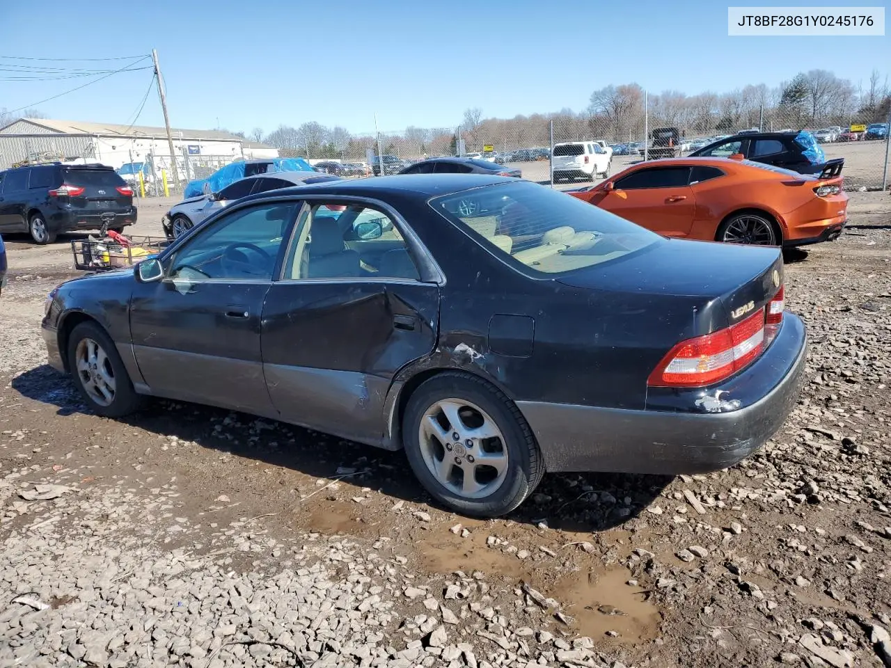 2000 Lexus Es 300 VIN: JT8BF28G1Y0245176 Lot: 50146465