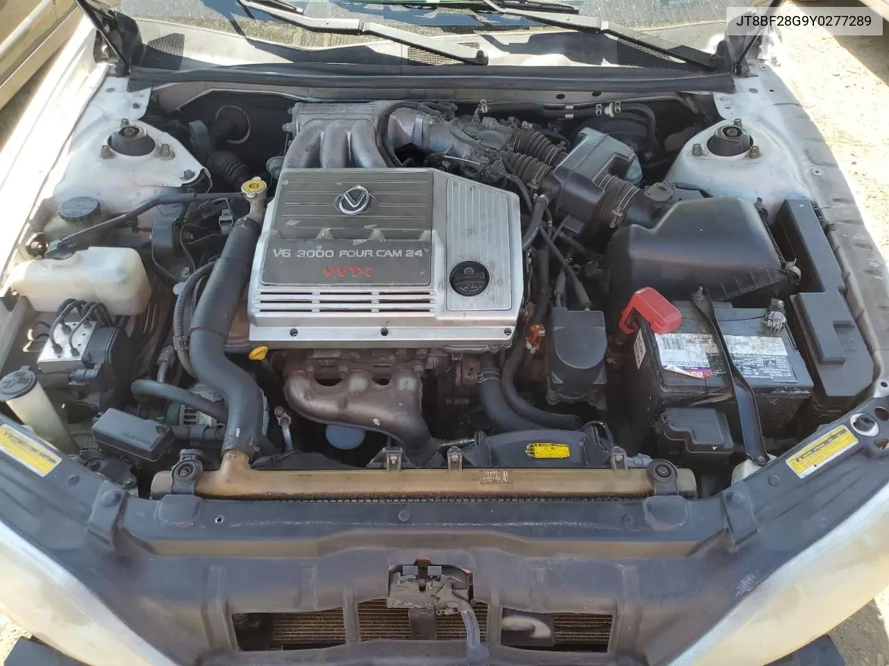 2000 Lexus Es 300 VIN: JT8BF28G9Y0277289 Lot: 55092435