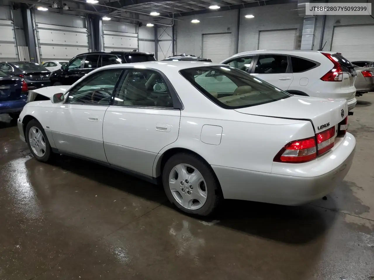 2000 Lexus Es 300 VIN: JT8BF28G7Y5092399 Lot: 55961485