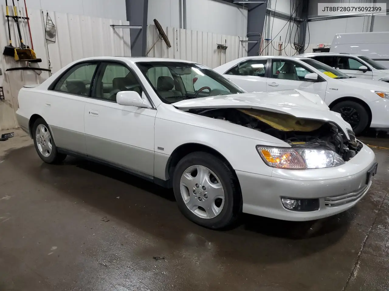 2000 Lexus Es 300 VIN: JT8BF28G7Y5092399 Lot: 55961485