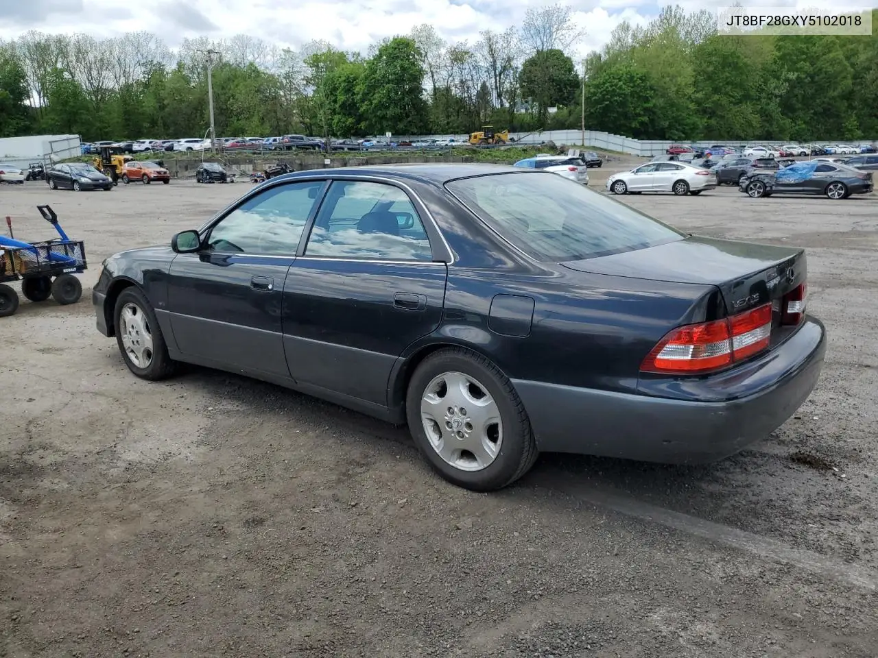2000 Lexus Es 300 VIN: JT8BF28GXY5102018 Lot: 56132805