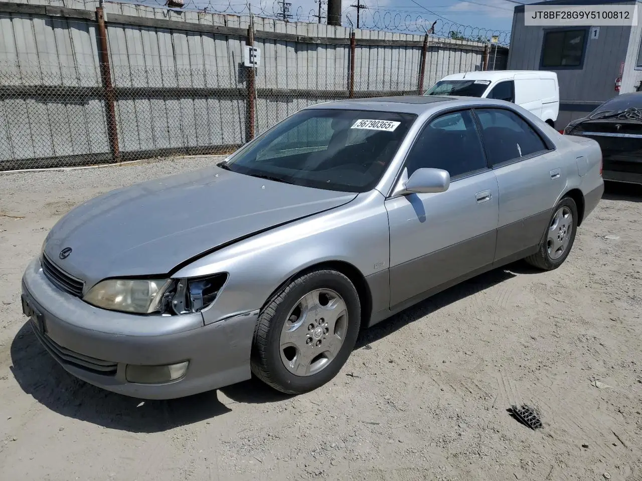 2000 Lexus Es 300 VIN: JT8BF28G9Y5100812 Lot: 56790365