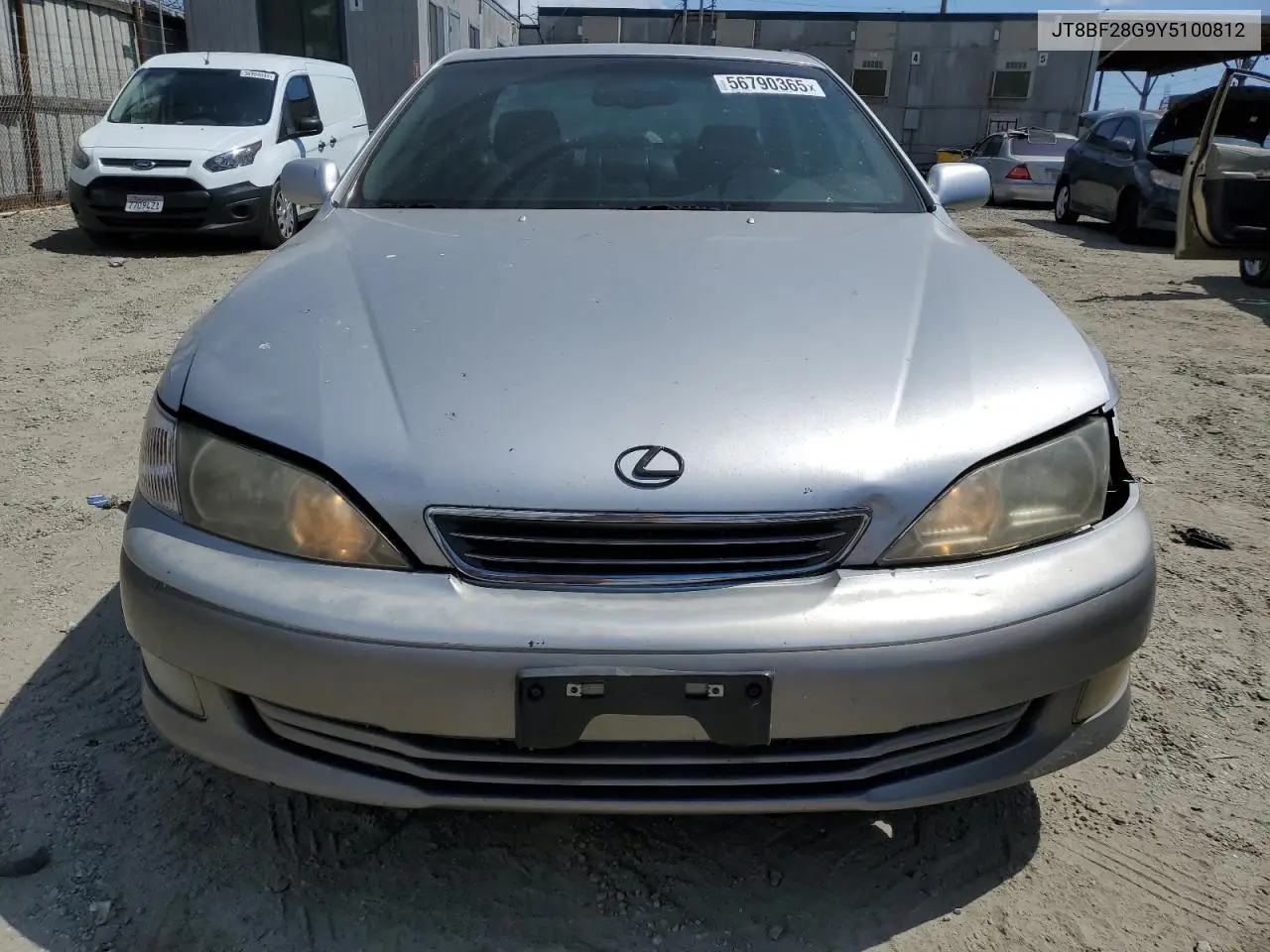 2000 Lexus Es 300 VIN: JT8BF28G9Y5100812 Lot: 56790365