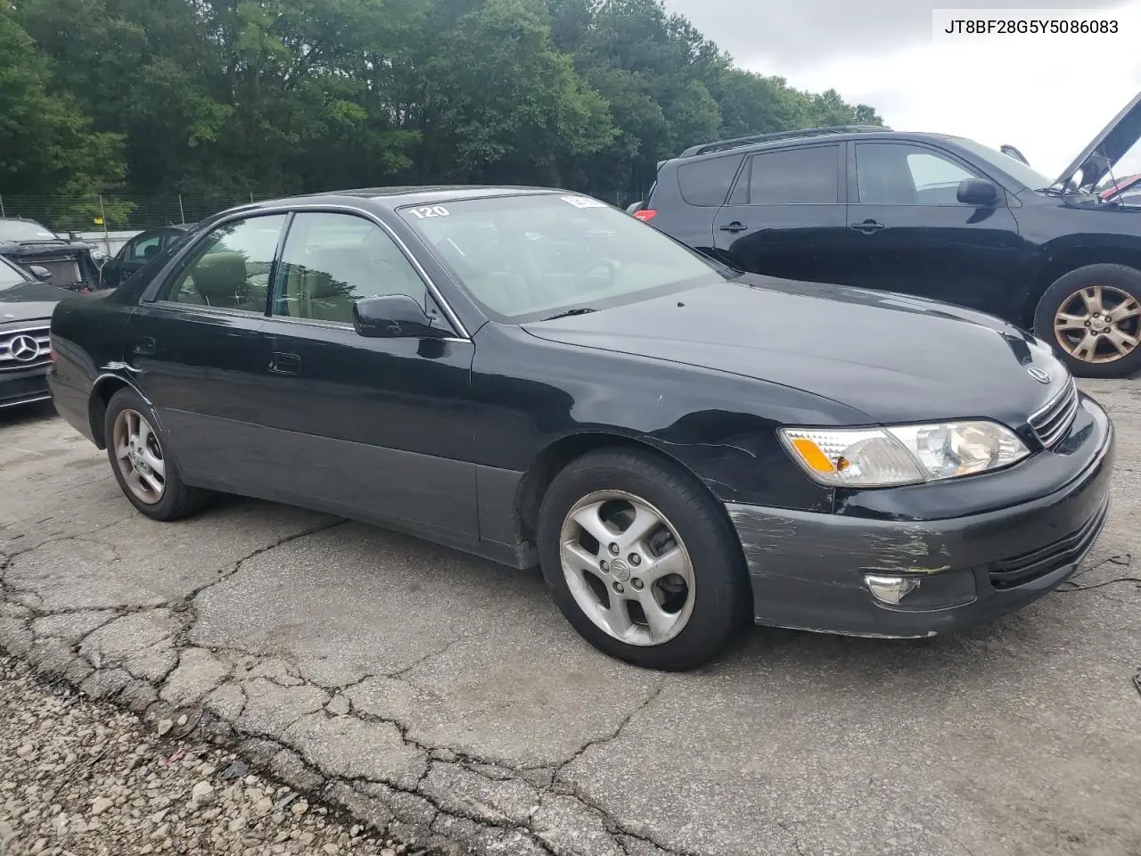 2000 Lexus Es 300 VIN: JT8BF28G5Y5086083 Lot: 59616685