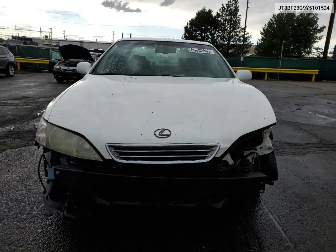 2000 Lexus Es 300 VIN: JT8BF28G9Y5101524 Lot: 60682855