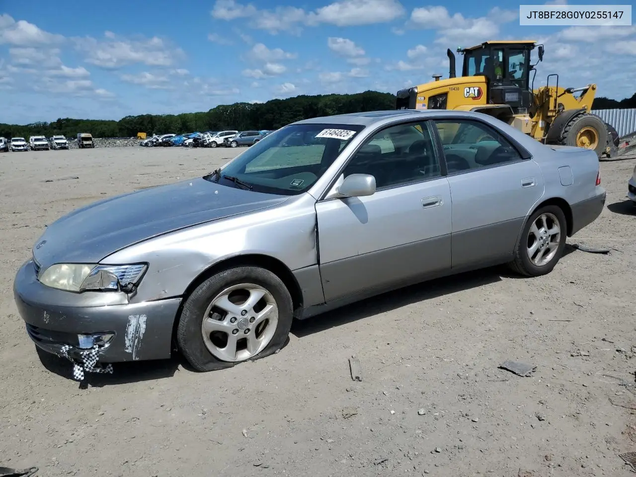 2000 Lexus Es 300 VIN: JT8BF28G0Y0255147 Lot: 61464825