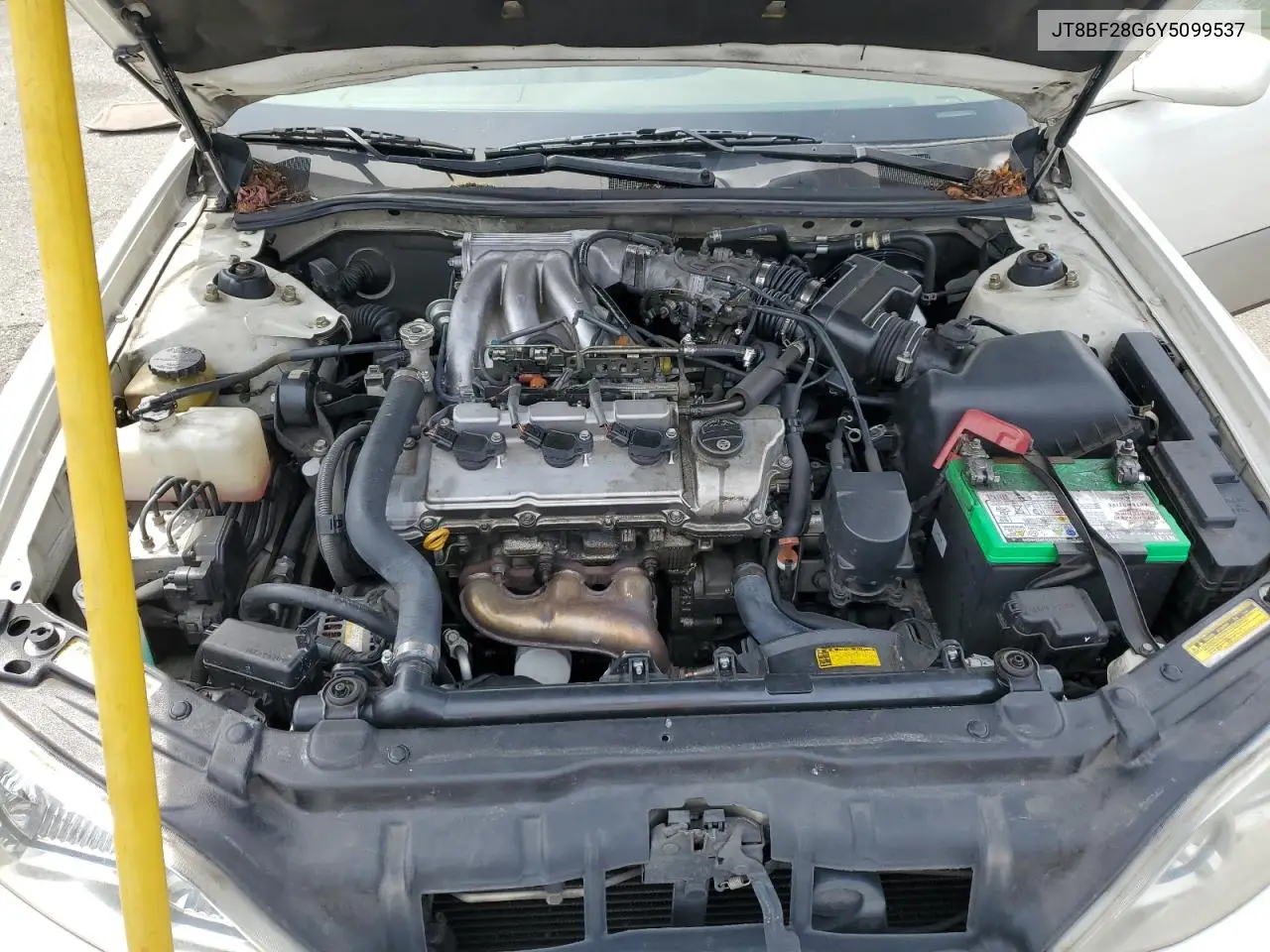 2000 Lexus Es 300 VIN: JT8BF28G6Y5099537 Lot: 61873595