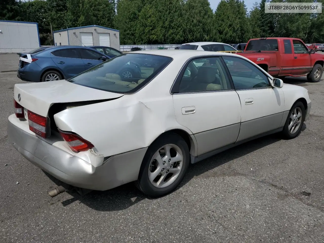 2000 Lexus Es 300 VIN: JT8BF28G6Y5099537 Lot: 61873595