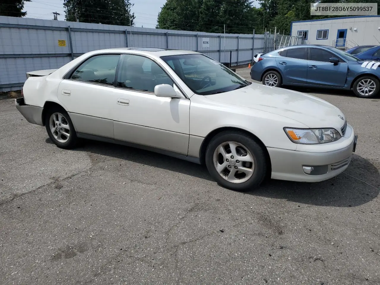2000 Lexus Es 300 VIN: JT8BF28G6Y5099537 Lot: 61873595