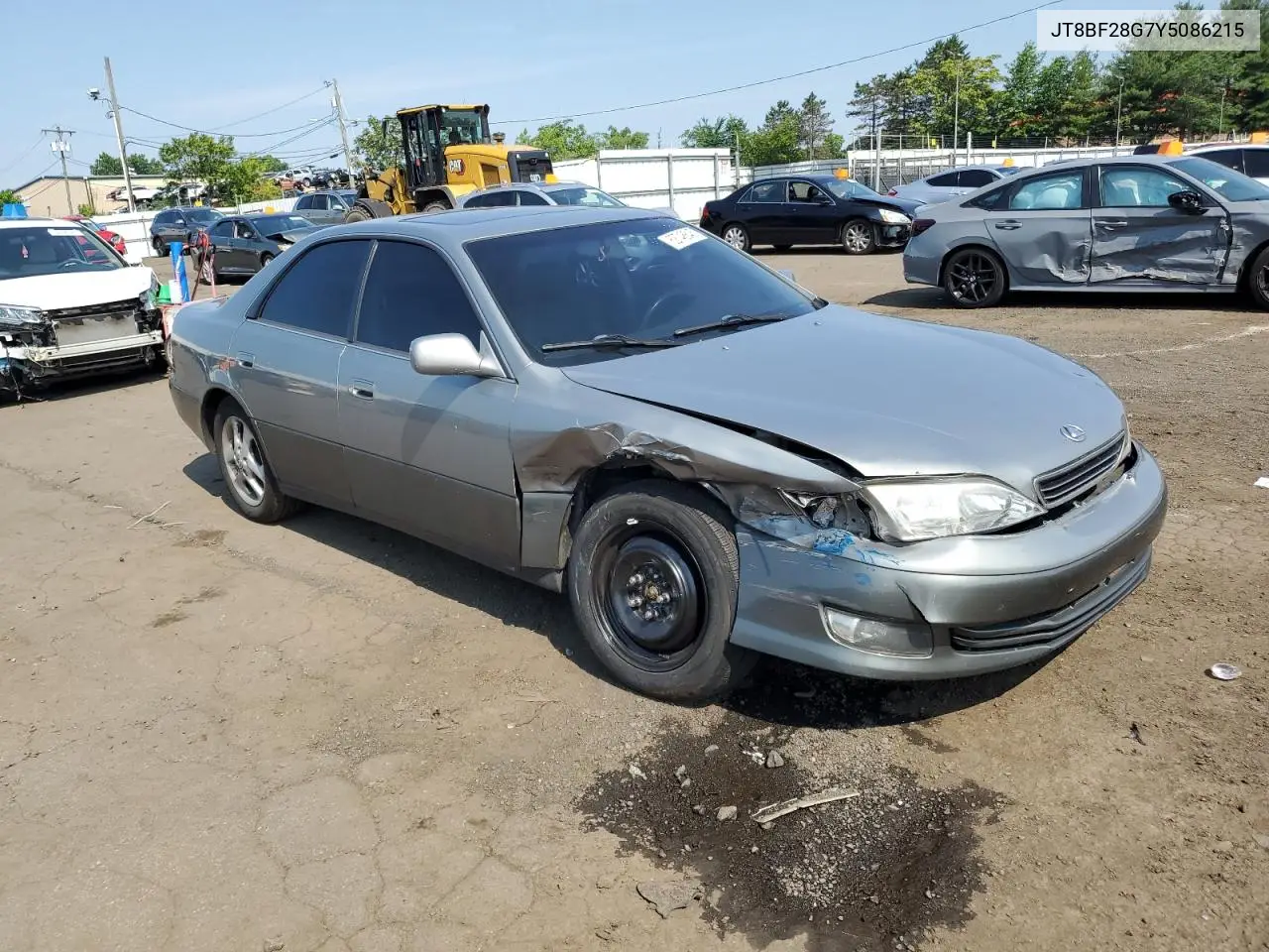 2000 Lexus Es 300 VIN: JT8BF28G7Y5086215 Lot: 62748645