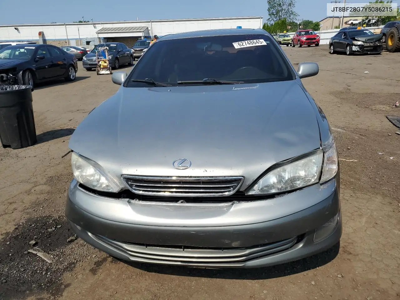 2000 Lexus Es 300 VIN: JT8BF28G7Y5086215 Lot: 62748645