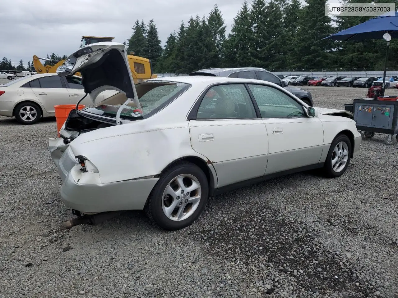 2000 Lexus Es 300 VIN: JT8BF28G8Y5087003 Lot: 62896015