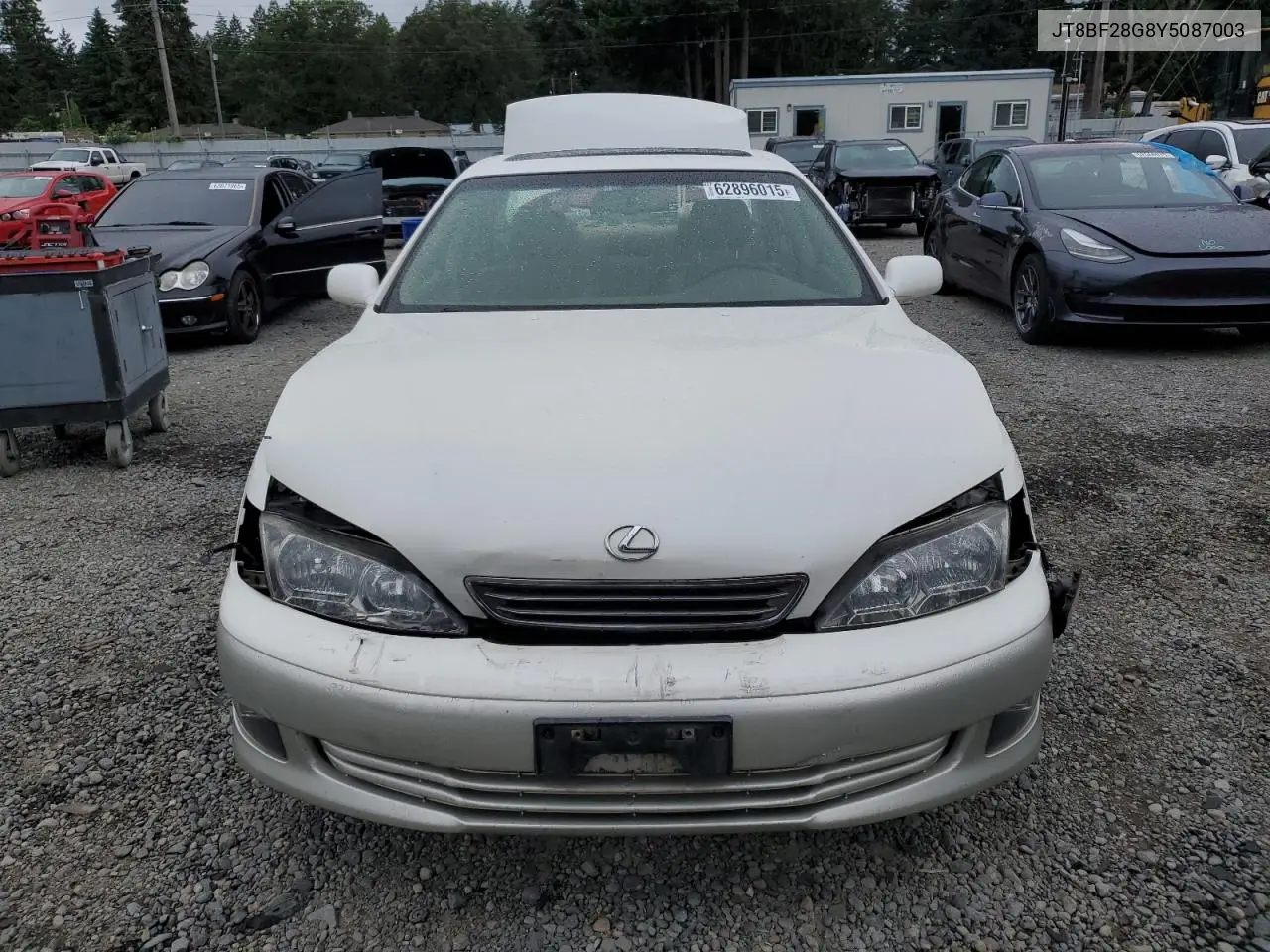 2000 Lexus Es 300 VIN: JT8BF28G8Y5087003 Lot: 62896015