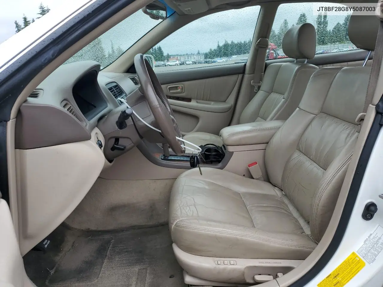 2000 Lexus Es 300 VIN: JT8BF28G8Y5087003 Lot: 62896015