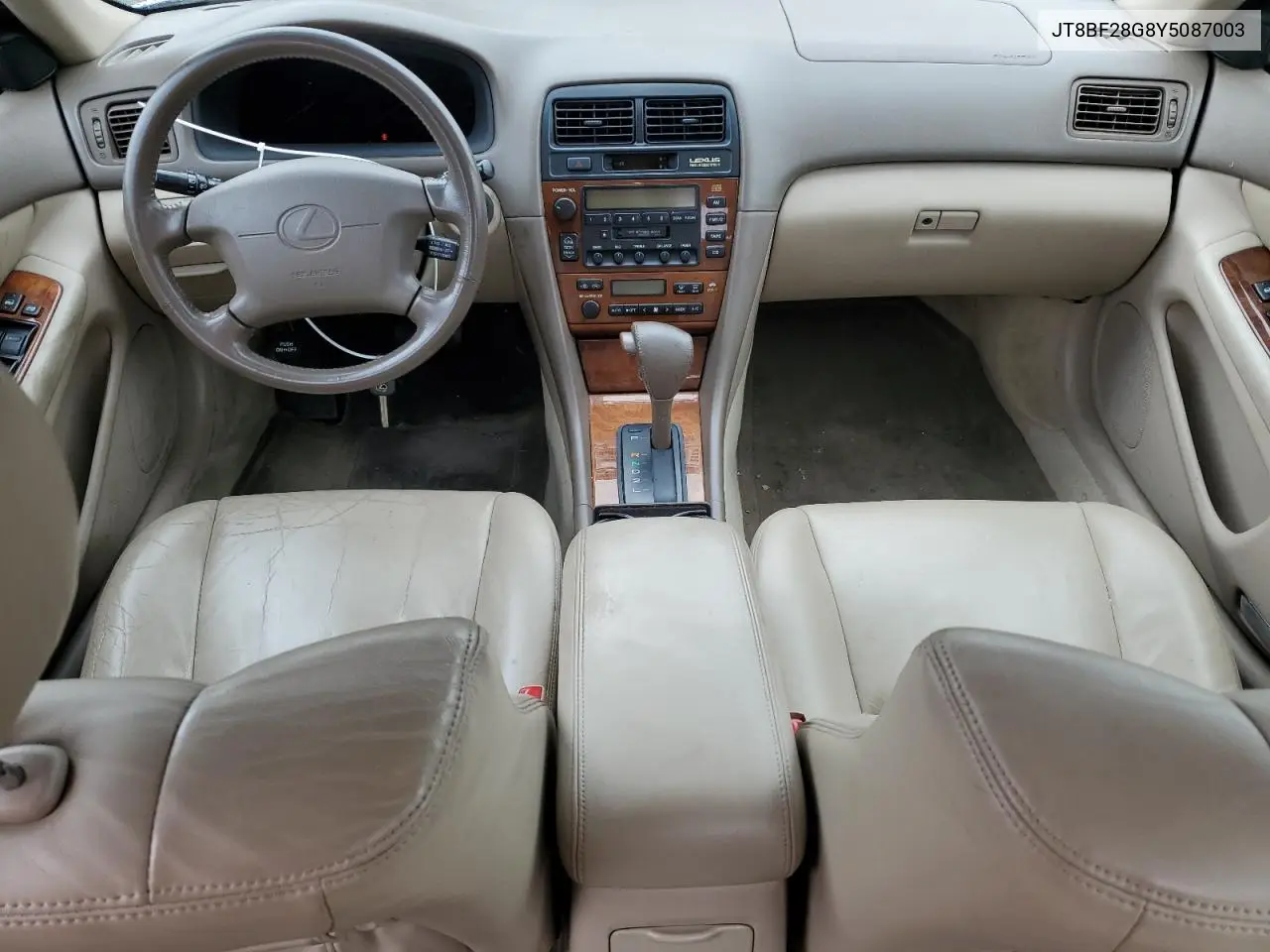 2000 Lexus Es 300 VIN: JT8BF28G8Y5087003 Lot: 62896015