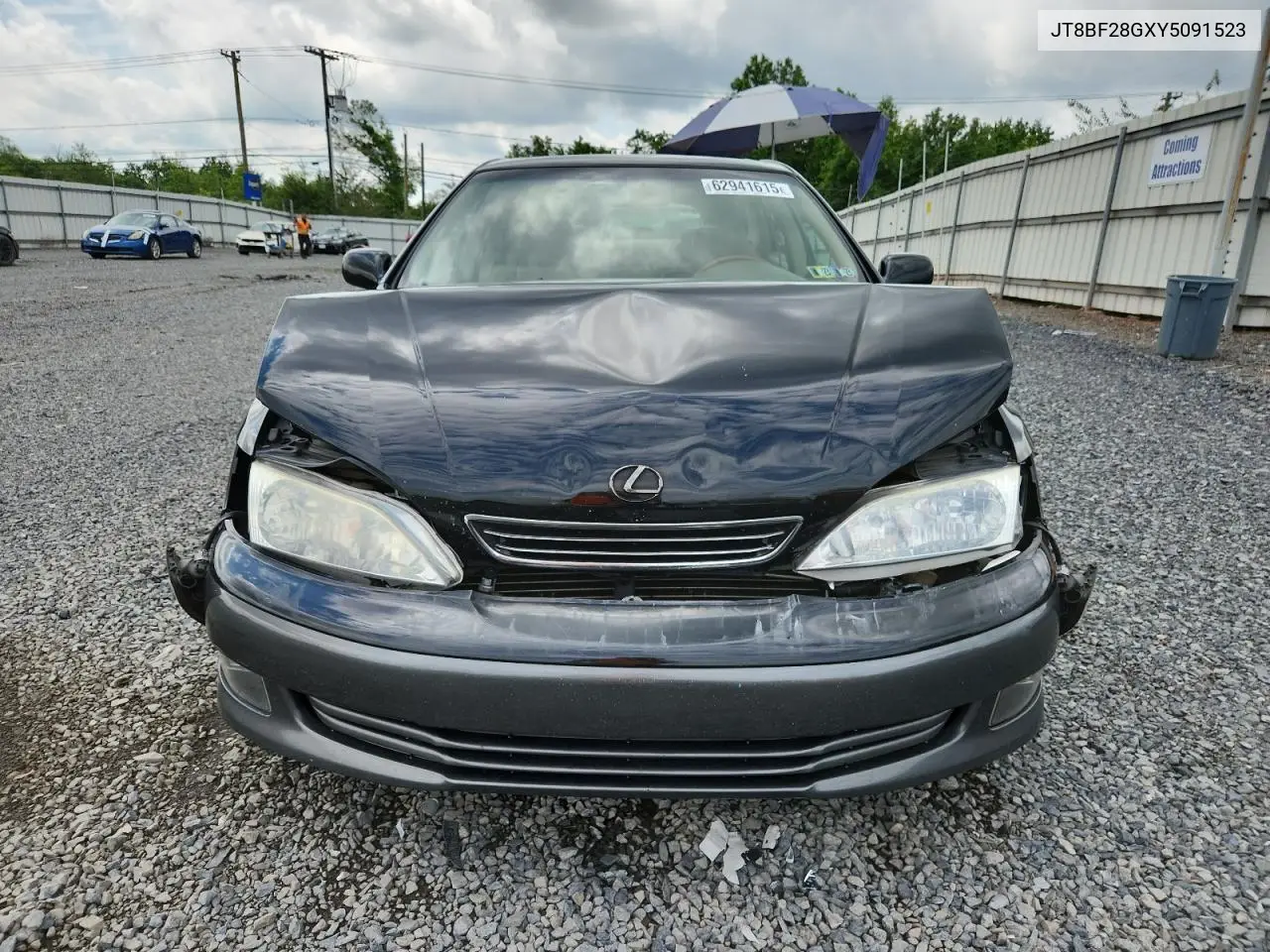 2000 Lexus Es 300 VIN: JT8BF28GXY5091523 Lot: 62941615