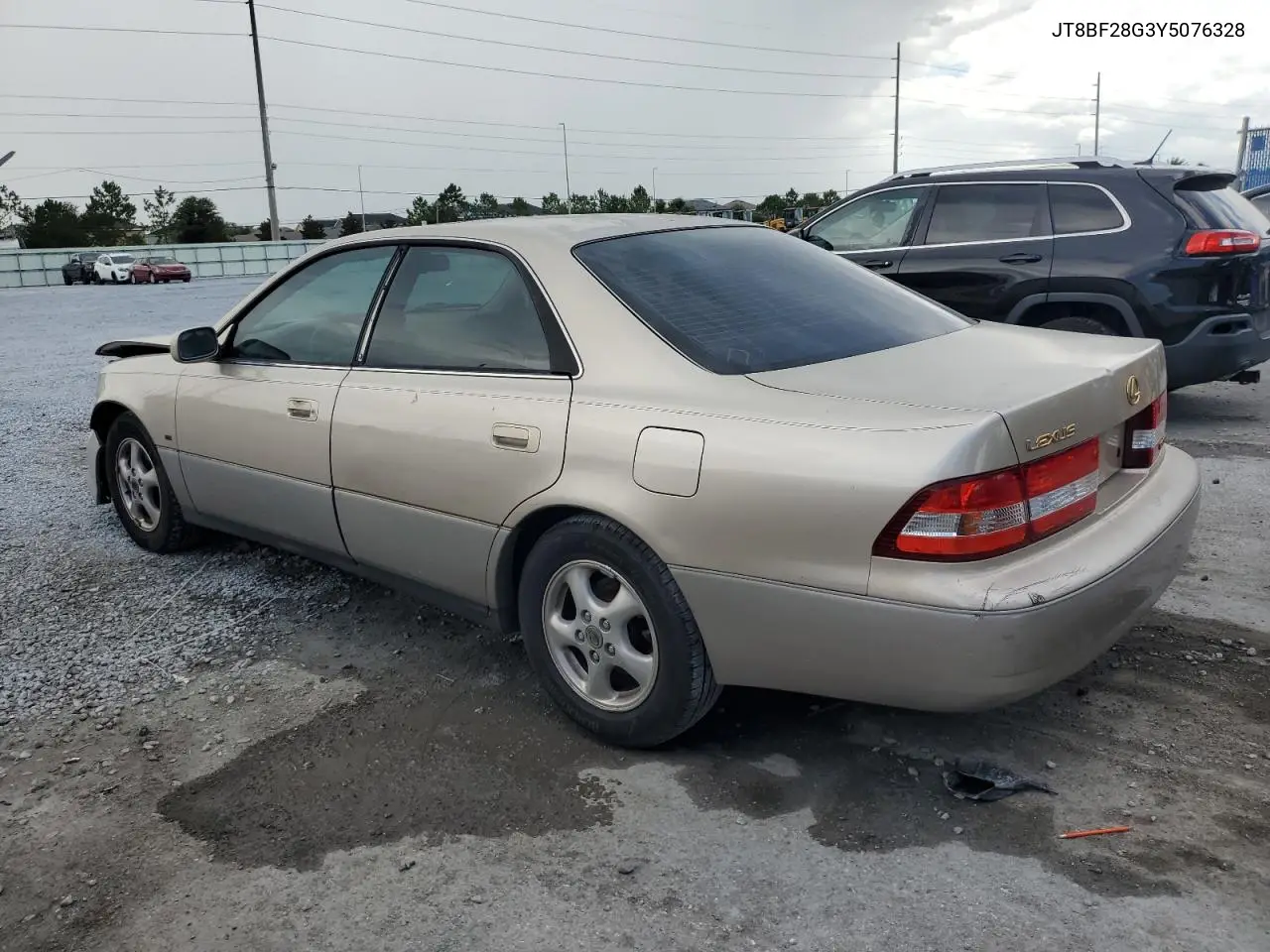 2000 Lexus Es 300 VIN: JT8BF28G3Y5076328 Lot: 63104895