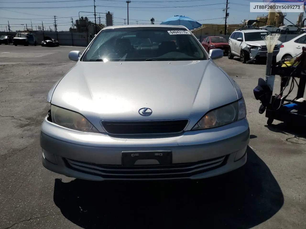 2000 Lexus Es 300 VIN: JT8BF28G3Y5089273 Lot: 64043115