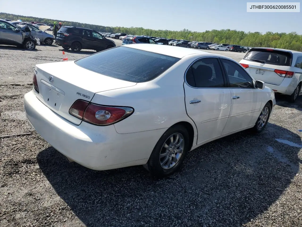 2002 Lexus Es 300 VIN: JTHBF30G620085501 Lot: 52286685