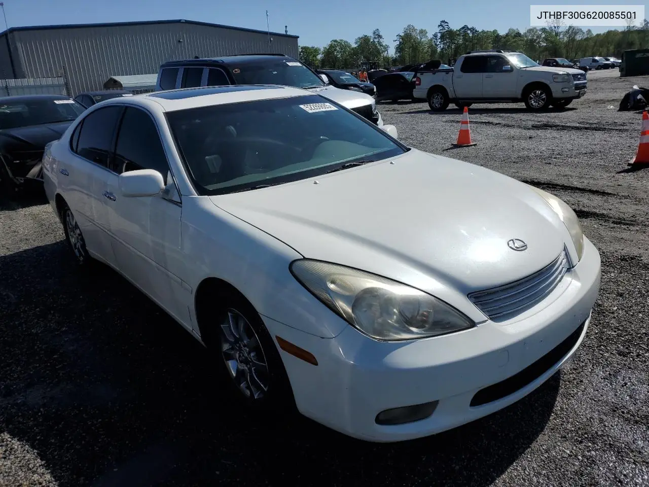 2002 Lexus Es 300 VIN: JTHBF30G620085501 Lot: 52286685