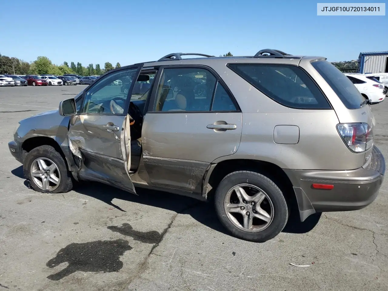2002 Lexus Rx 300 VIN: JTJGF10U720134011 Lot: 55878655
