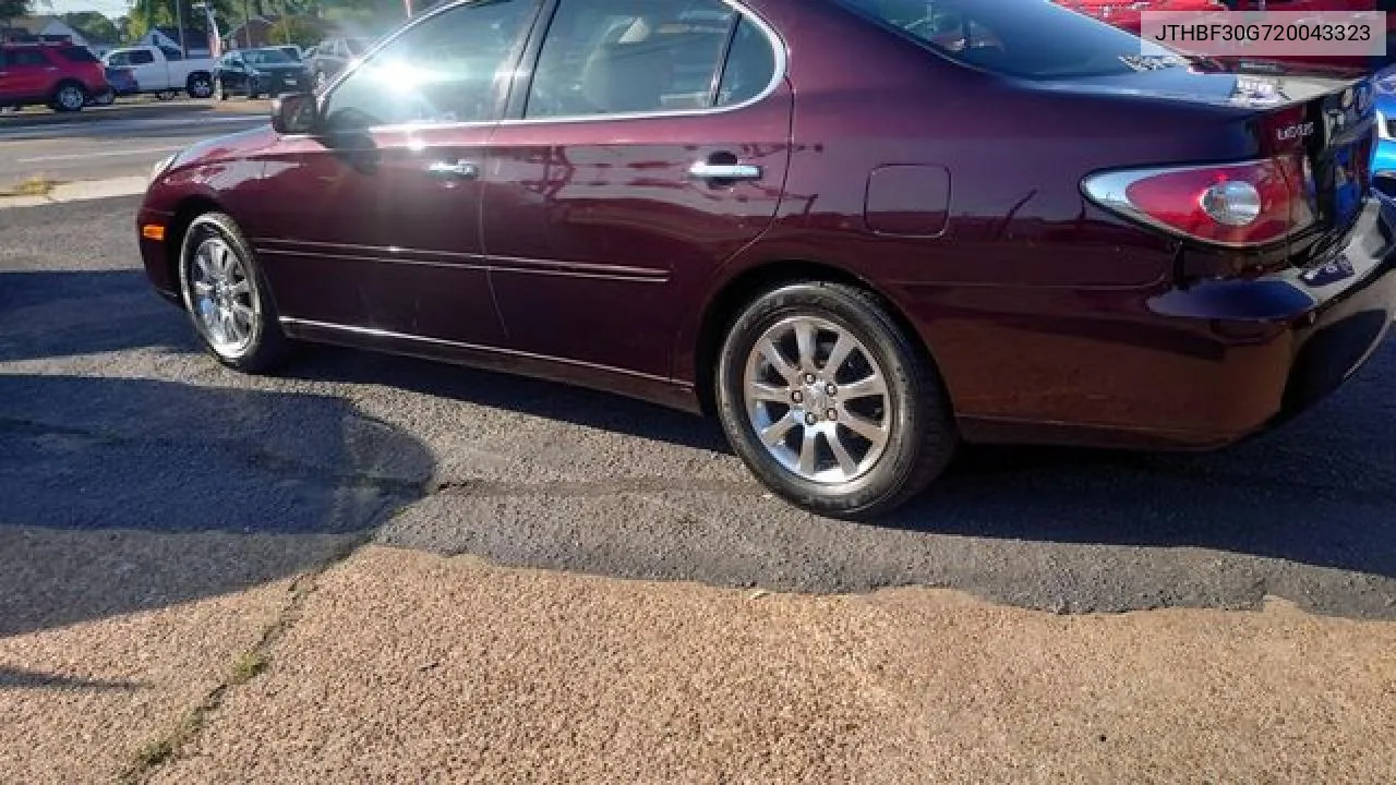 2002 Lexus Es 300 VIN: JTHBF30G720043323 Lot: 56058332