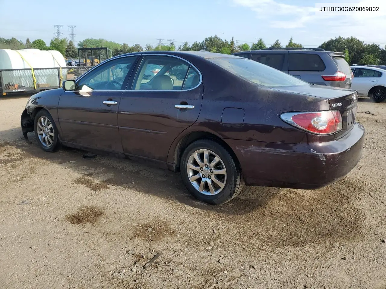 2002 Lexus Es 300 VIN: JTHBF30G620069802 Lot: 56731245