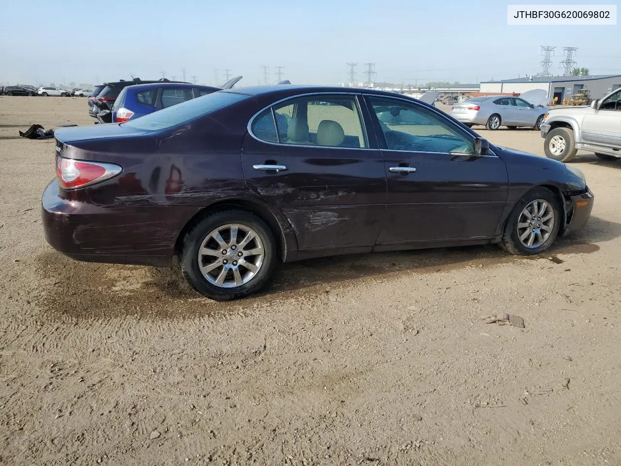 2002 Lexus Es 300 VIN: JTHBF30G620069802 Lot: 56731245