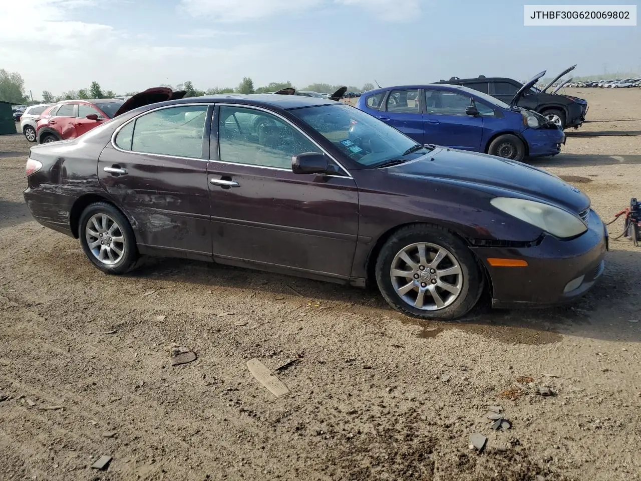 2002 Lexus Es 300 VIN: JTHBF30G620069802 Lot: 56731245