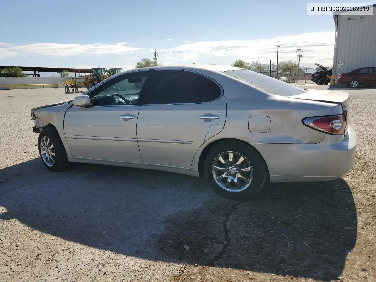 2002 Lexus Es 300 VIN: JTHBF30G020082819 Lot: 60859765