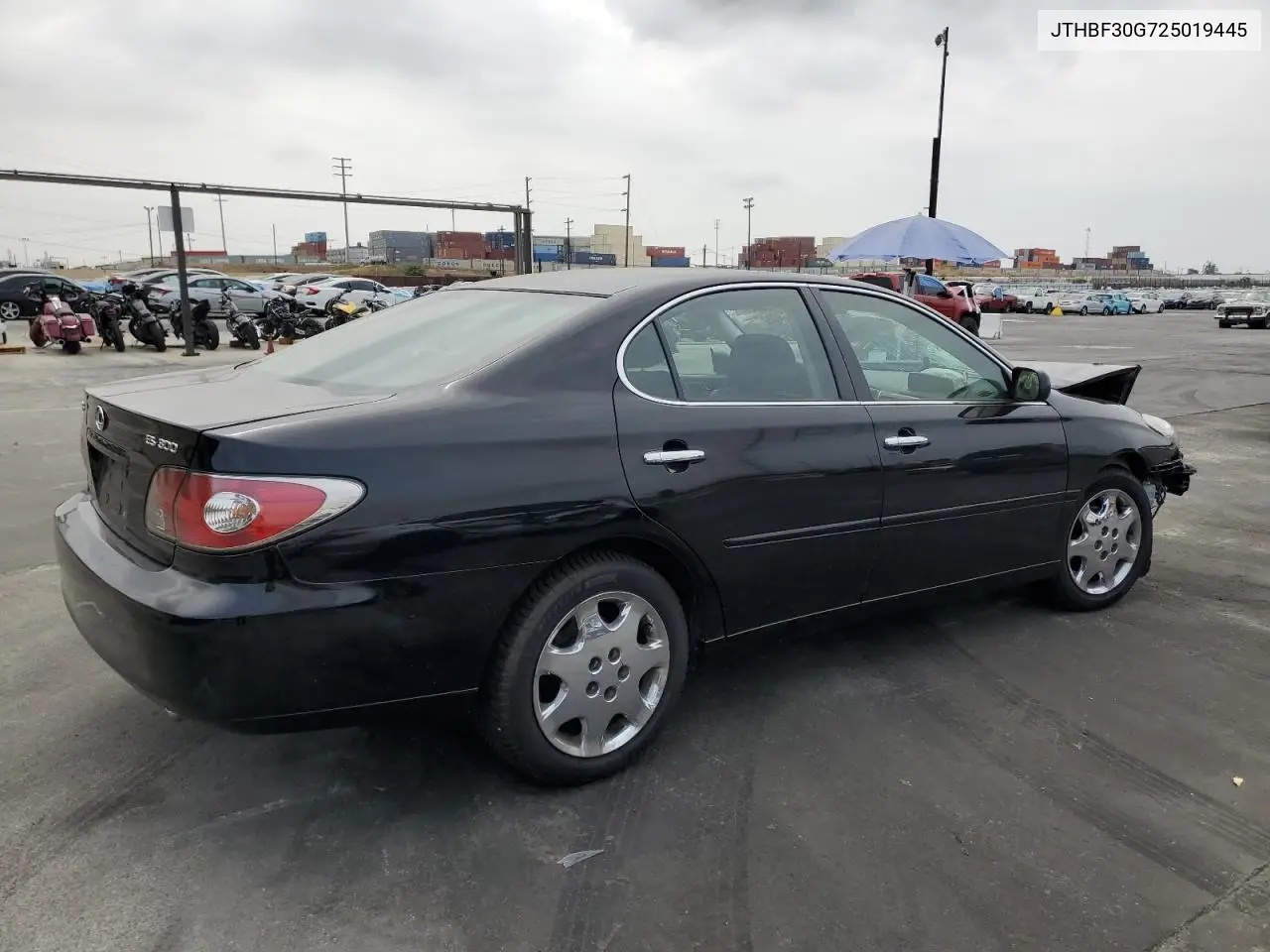 2002 Lexus Es 300 VIN: JTHBF30G725019445 Lot: 61868025